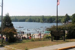 Spring lake beach facility